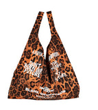 Leopard Grocery Bag