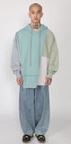 Oversized Mixed Hoodie