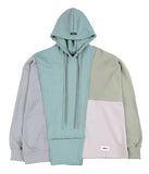 Oversized Mixed Hoodie