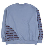 FUXX YOU Knit Mixed Sweatshirt
