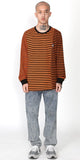 Stripe Mixed Long Sleeve