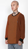 Stripe Mixed Long Sleeve