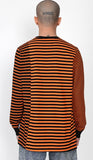 Stripe Mixed Long Sleeve