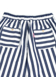 Oversized Stripe Cotton Pants