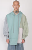 Oversized Mixed Hoodie