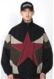 Star Oversized Windbreaker Jacket