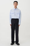 Stripe Soft Wide Trousers