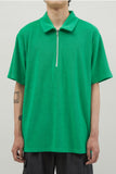 Terry Cotton Collar T shirt