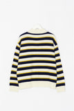 Llama Wool Striped Polo