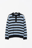 Llama Wool Striped Polo