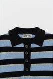 Llama Wool Striped Polo