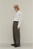 Classic Banding Wide Trousers