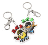 MGD TAG MAN RUBBER KEYRING