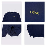 CCWC LOGO STITCH SWEAT SHIRTS