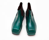 LMMM GREEN CHELSEA BOOTS