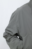 Two-way Solid Pocket Nylon Jacket