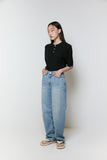 Retro Wide Denim Pants