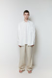 Linen Banding Wide Pants