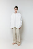 Linen Banding Wide Pants