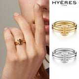 Happiness silver ring (female)