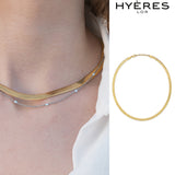 Colombed'Or herringbone chain necklace