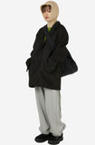 Balloon wide shape jogger pants Fleece