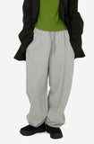 Balloon wide shape jogger pants Fleece